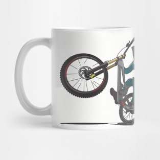 downhill mountain bike Mug